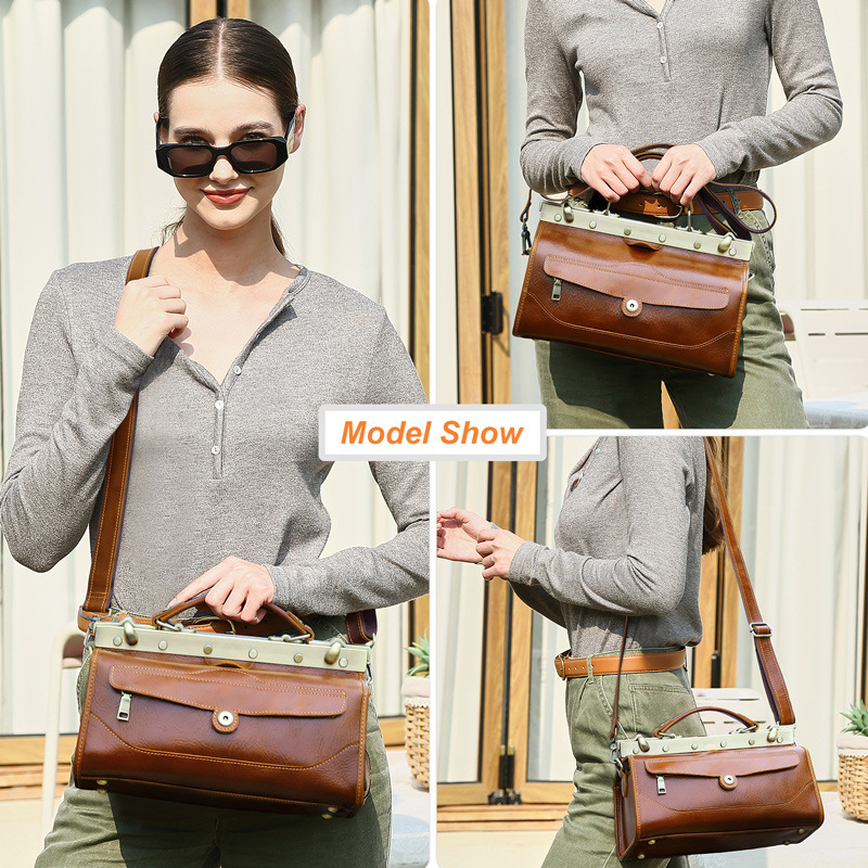 Full Grain Lamb Cowhide Leathe - Luxury Bags Leather 评论和价格