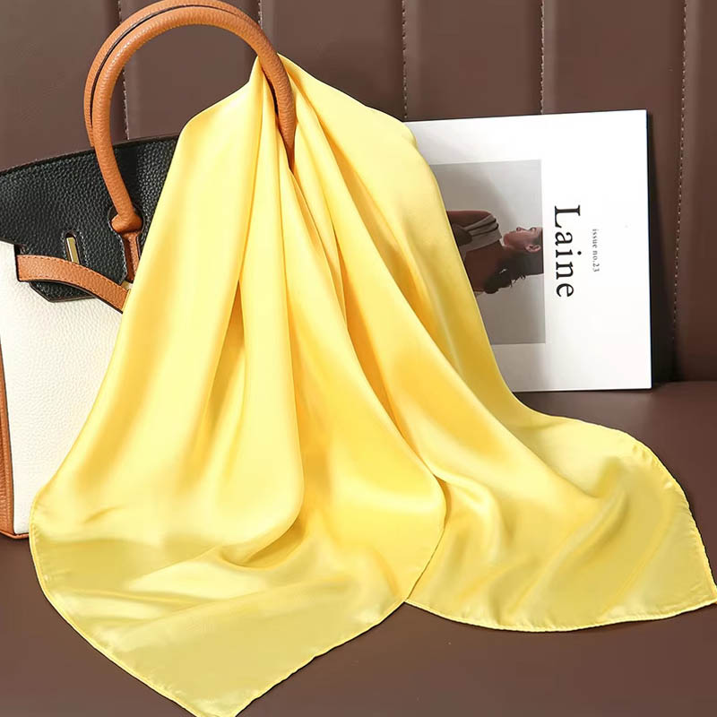 Luxury Solid Color Silk Square - Luxury Bags China 评论和价格