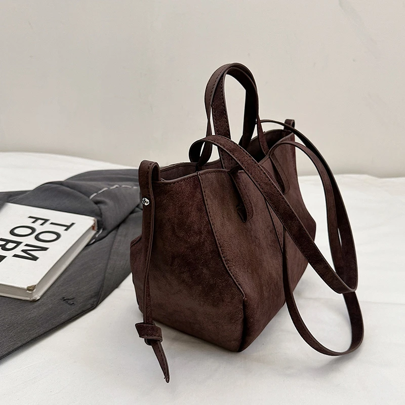 Light Luxury Solid PU Hasp Sho - Luxury Bags Tote 评论和价格