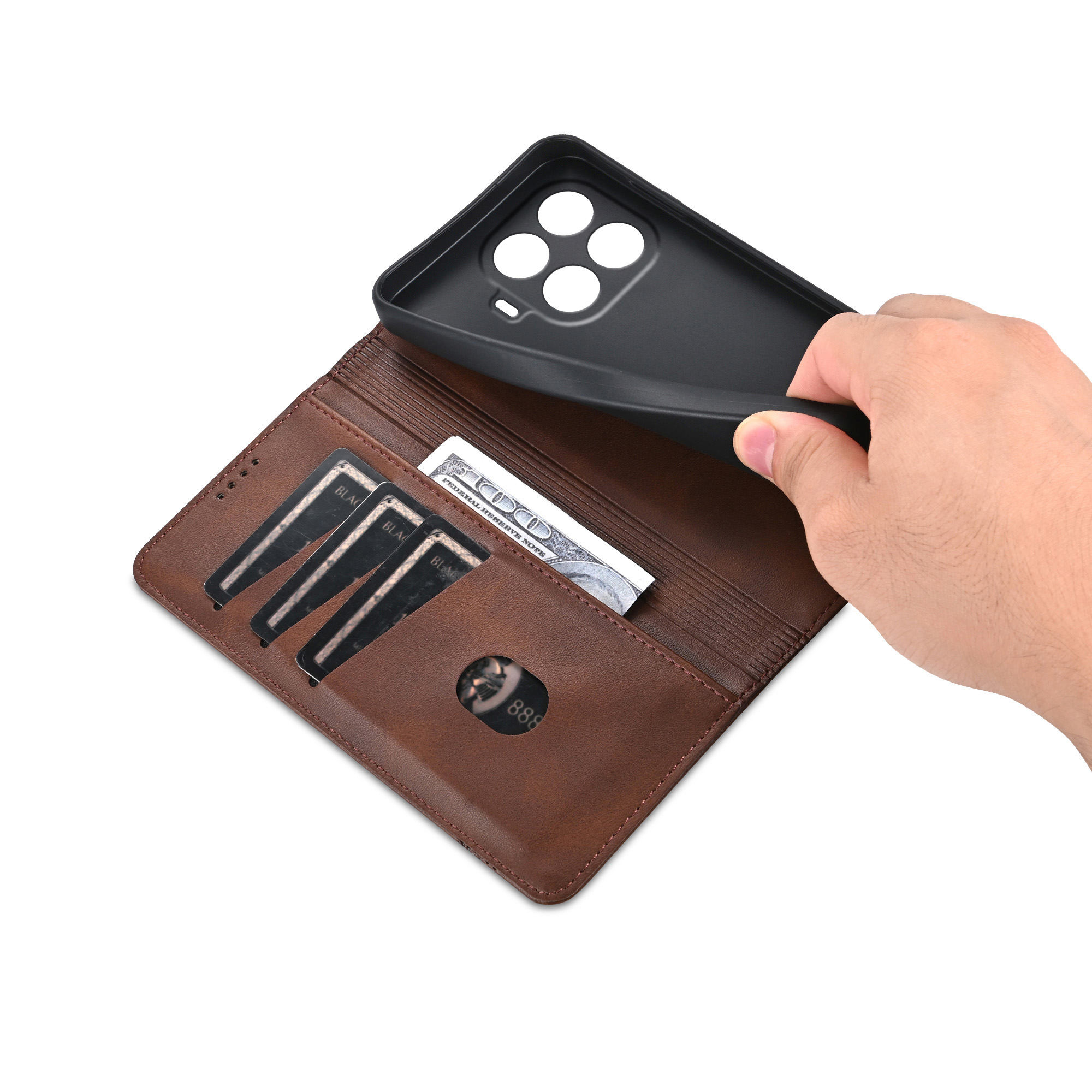 Business Flip Leather Phone Ca - Luxury Bags Leather 评论和价格